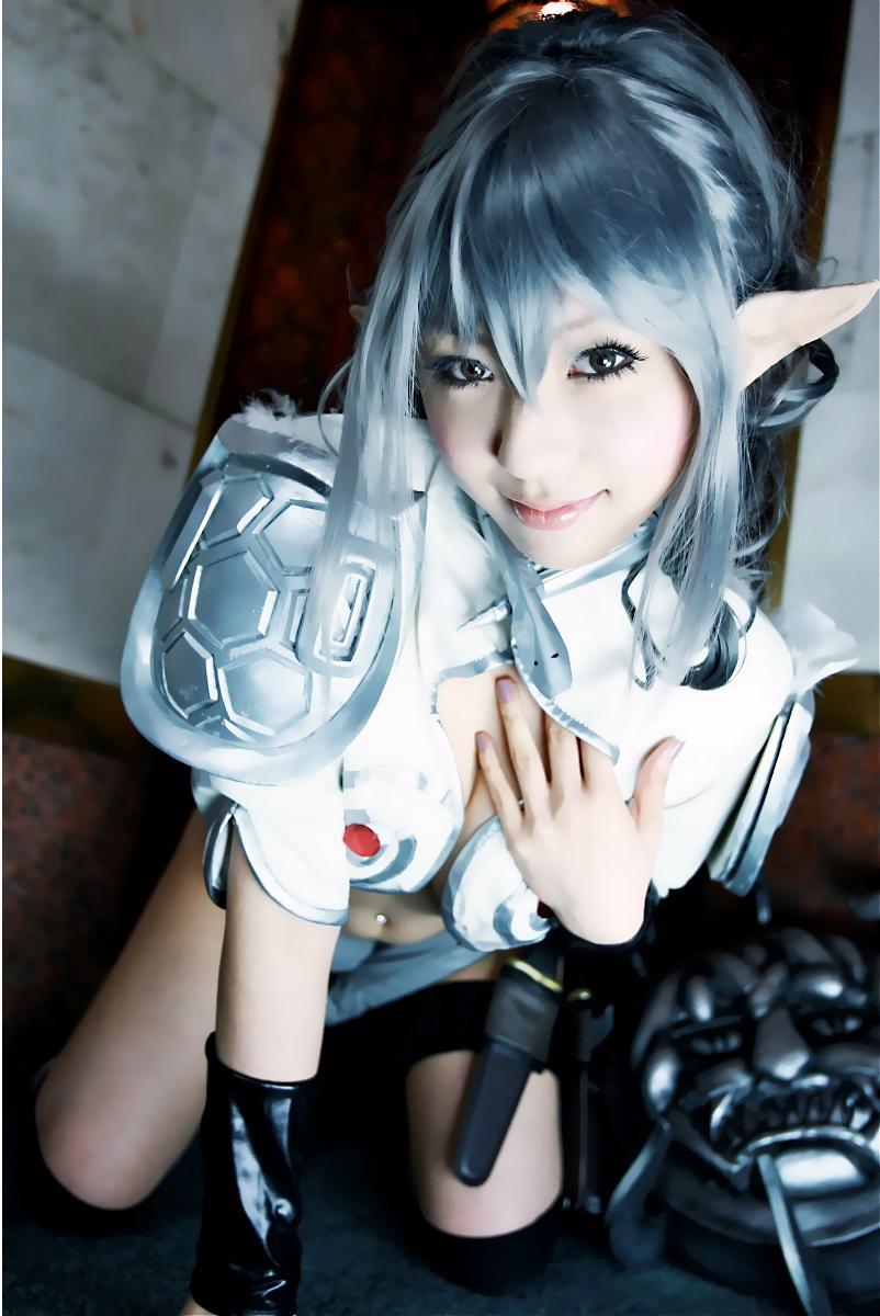 [Cosplay]  Queens Blade  Echidna & Alleyne Vs Tentacles SP2